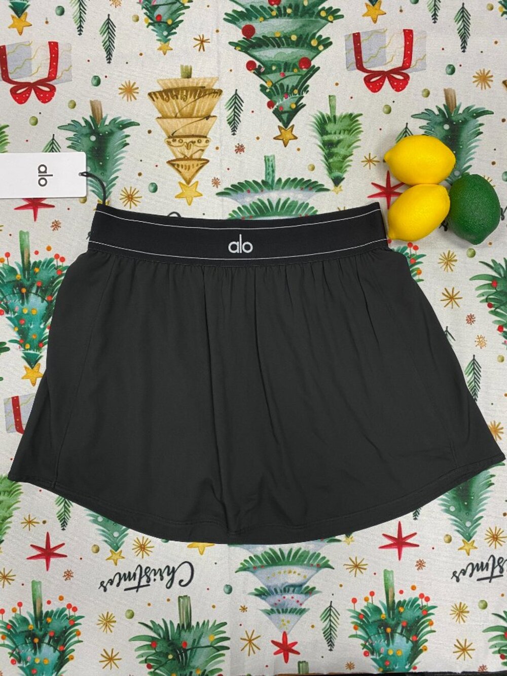 Black Mini Skirt😍Alo Yoga Match Point Tennis 🥎Chic Brand new, never worn